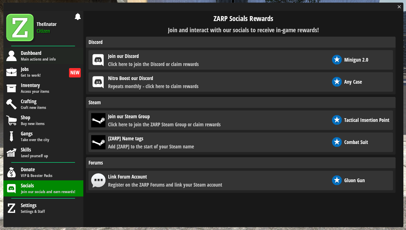 ZARP SSRP Socials preview